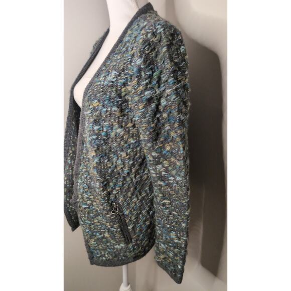 Anthopologie Moth oversized chunky knit xs sweater cardigan - Picture 3 of 10